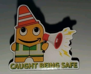 Peccy Caught Being Safe Pin - Picture 1 of 5