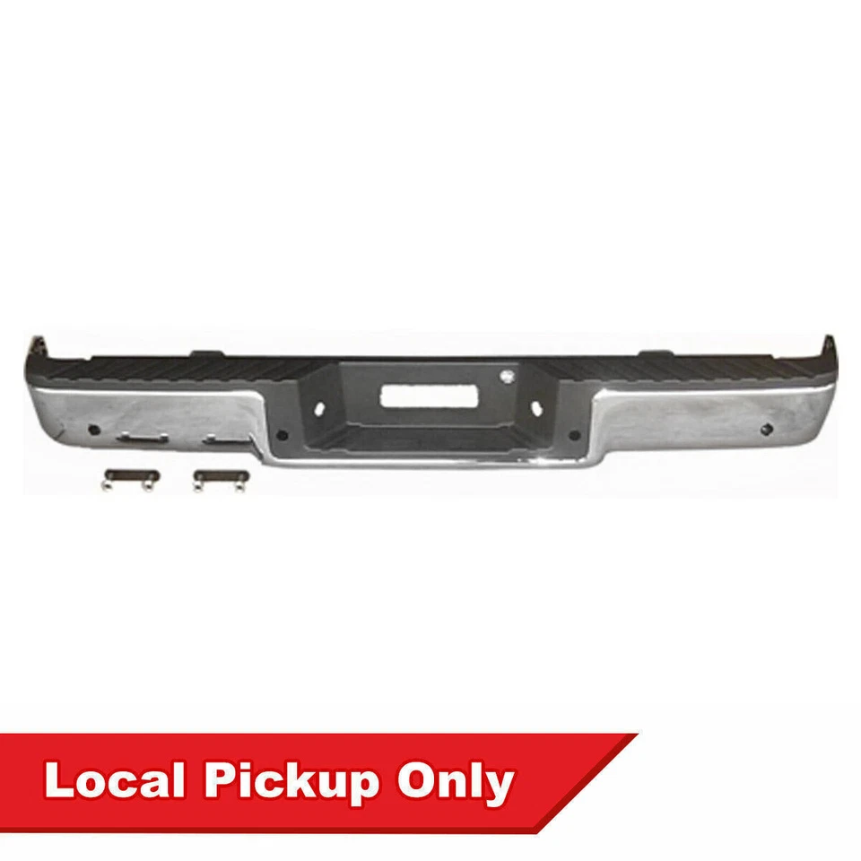 New Rear Chrome Step Bumper W/ Sensor For 06-08 Ford F150 Styleside FO1103142 Foto 1 de 3