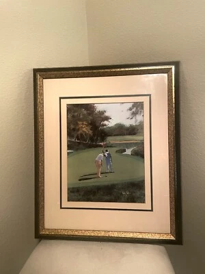 Golf Artwork  Print Namcy Raborn - Image 1 of 4