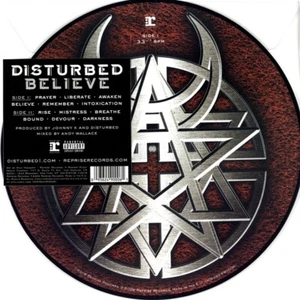 DISTURBED - BELIEVE PICTURE VINYL VINYL LP NEU - Bild 1 von 2