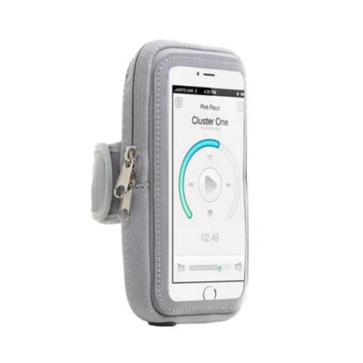 Brazalete de teléfono celular con banda para brazo para correr deportes brazalete impermeable estuche bolsa Foto 1 de 4