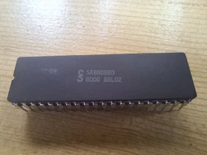 SAB8088D Intel 8088 8086 clone Siemens SAB8088D rare vintage CPU - Afbeelding 1 van 2