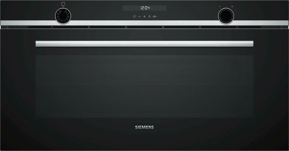 Siemens Großraum Backofen Extrabreit 90 cm  iQ500 VB558C0S0 schwarz, EEK A+ - Bild 1 von 4