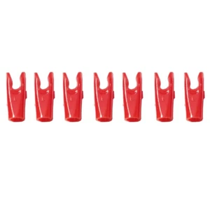 50pcs Archery Arrow Nocks Pin Plastic Tails Needle Adapter Shaft DIY Bow - Picture 1 of 15