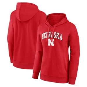 Fanatics Nebraska Huskers Men's Campus Pullover Hoodie Scarlet Red Size Large - Picture 1 of 3