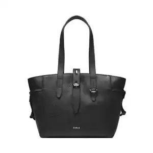 Bolso Genuino FURLA NET Cuero Femenino Negro - WB00952-HSF000-O6000 - Imagen 1 de 4