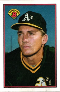 1989 Bowman - Mike Moore #189 - Athletics - Picture 1 of 2