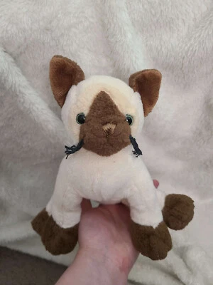 Webkinz Siamese cat, no tag - Image 1 of 3