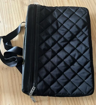 bolsa para portátil acolchada negra knomo Foto 1 de 4