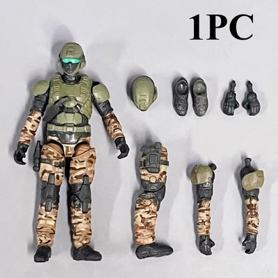 3.75'' Halo Infinite Master Chief and Parts Action Figure Model Collector Toy 1x - Image 1 of 4