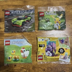LEGO Polybags: CREATOR, Speed Champions, DOTS | LEGO 30643, 30434, 30550, 30557 - Bild 1 von 1