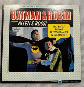 1968 ALLEN & ROSSI Batman & Rubin LP Mercury SR 21077 Jewish Comedy Near Mint - Picture 1 of 1