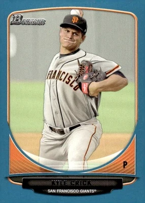 Bowman Blue #TP-26 2013 Kyle Crick 473/500 Gigantes de San Francisco Foto 1 de 2