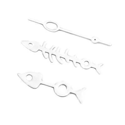 Креативные зеленые светящиеся стрелки для часов с рыбьей костью для механизма NH35/NH36/4R/7S B - Изображение 1 из 4