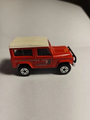 VINTAGE 1987 Matchbox Land Rover Ninety SUV No.35 Red 1:62  Made in Macau D67 - Image 1 of 4
