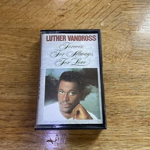 LUTHER VANDROSS - FOREVER,FOR ALWAYS,FOR LOVE - TAPE CASSETTE ALBUM VG+ COND - Picture 1 of 3