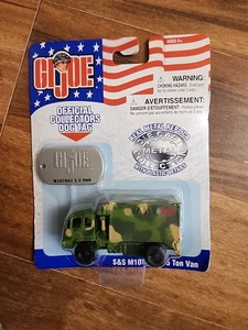 Vintage G I Joe Die Cast 2.5 Ton Cargo Truck M1078A1 Humvee Cast Iron New in Pac - Picture 1 of 3