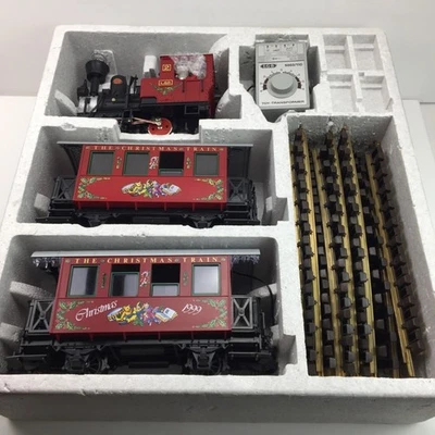 Vintage Rare LGB 20540 Christmas 1999 Model Train Set Tracks Transformer Germany - Image 1 of 4