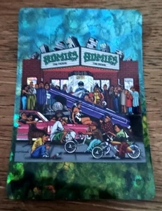 DE COLECCIÓN HOMIES PELÍCULA LOWRIDER 1997 MÁQUINA EXPENDEDORA DE PEGATINAS RARA 2,5" X 3,5" - Imagen 1 de 3
