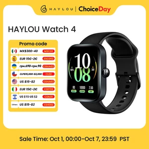 HAYLOU Watch 4 GPS Smartwatch 1.93 HD Display Bluetooth Phone Call Health        - Picture 1 of 36