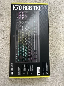 Corsair K70 RGB TKL Champion Series Optical Mechanical Gaming Keyboard - Picture 1 of 2