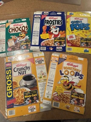 Kellogg’s Frosties, Corn Pops, + Michael Jordan German Cereal 5 Boxes Space Jam - Image 1 of 4