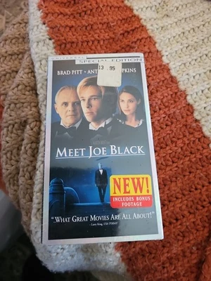 Meet Joe Black 2-VHS 1999 Universal Brad Pitt Anthony Hopkins New Sealed - Image 1 of 4