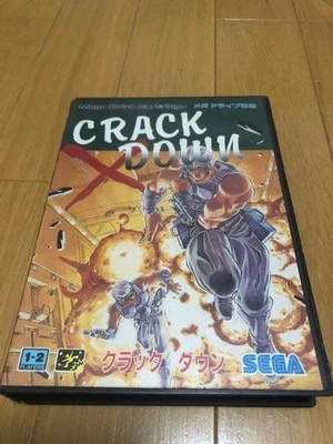 Megadrive crack down Japan Region - Image 1 of 4