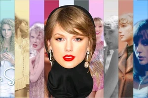 💋Taylor Swift Celebrity Breathable Mesh Face Mask Halloween Cosplay CD Swifties - Picture 1 of 2