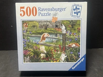 Rompecabezas FX Schmid #7822 "GATOS EN JUEGO" 1000 piezas 20" X 27" sellado Foto 1 de 2