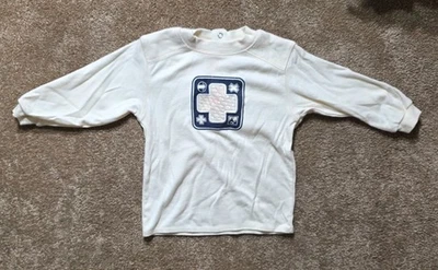 Suéter Gymboree 1999 Manga Larga Talla 12-18 Meses D-Pad Logo Controlador de Juego Foto 1 de 4