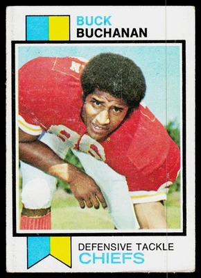 Buck Buchanan, 1973 Topps, #497, Kansas City Chiefs, Foto 1 de 2