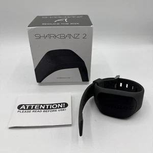 Sharkbanz SB2 Magnetic Shark Repellent Bracelet Black/Grey - Bild 1 von 13