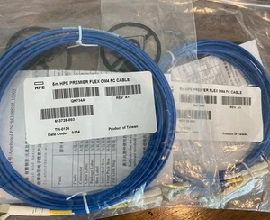 New* HP QK734A PremierFlex - Network cables LC multi-mode 5 m fiber optic OM - Bild 1 von 2