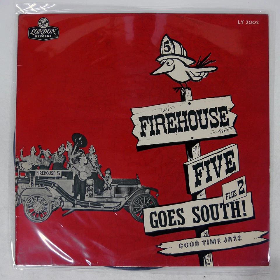 FIREHOUSE FIVE PLUS TWO GOES SOUTH! LONDON LY2002 Japan VINYL LP Foto 1 de 1