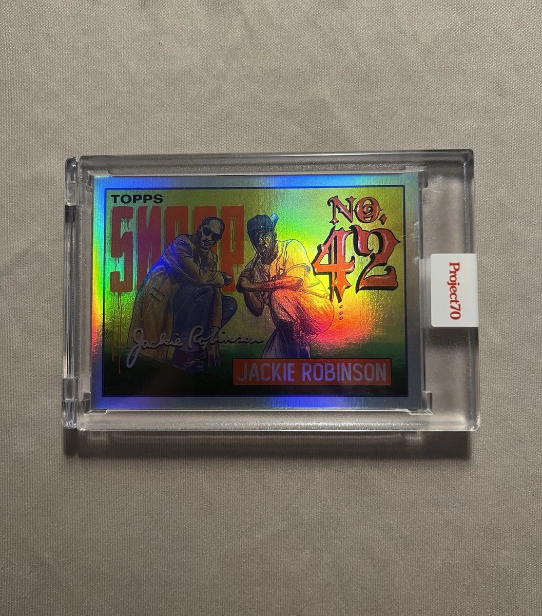 2021 Topps Project 70 - Jackie Robinson Snoop Dogg #573 for sale