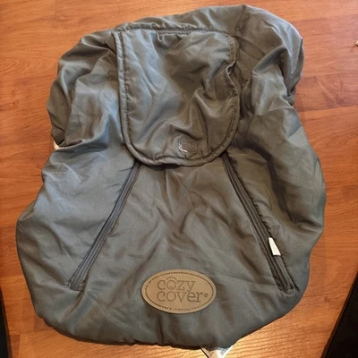 Acogedora cubierta portabebés cubierta protege a los bebés de los elementos exteriores • Gris Foto 1 de 4