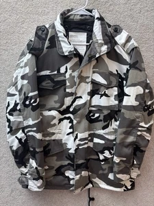 Rothco Ultra Force US Army Arctic Snow Camo Field Coat W/Liner Men’s MED-REG - Foto 1 di 7