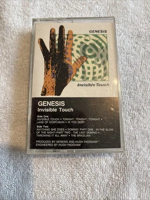 Genesis "Invisible Touch" Atlantic Records 1986 Cassette Tape - Image 1 of 4