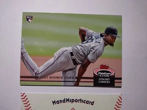 Topps Stadium Club Edward Cabrera 1992 Rookie Design Variation Ssp/92 #16 2022 - Imagen 1 de 5
