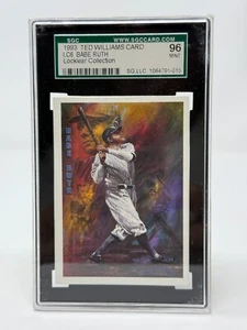 BABE RUTH PSA 10 1993 TED WILLIAMS CO. LOCKLEAR COLLECTION LC6 SGC 96 - Picture 1 of 2