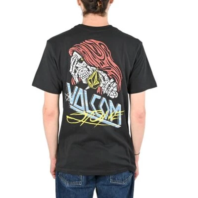 Volcom Scesa This S/S T-Shirt - Antico Nero - Immagine 1 di 4