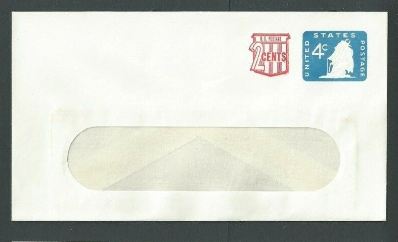  U552W 4+2 (6c) Blue Size 12 Mint Entire - Image 1 of 1