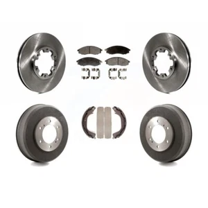 Front & Rear Brake Rotors & Metallic Pads Kit for Nissan Frontier Xterra K8F - Picture 1 of 2