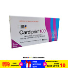 2 Boxes CARDIPRIN 100 (aspirin 100mg) Reduces Heart Attack & Stroke 90 Tablets