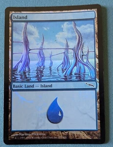 MTG Island (293) FOIL Mirrodin NM Basic Land - Bild 1 von 3