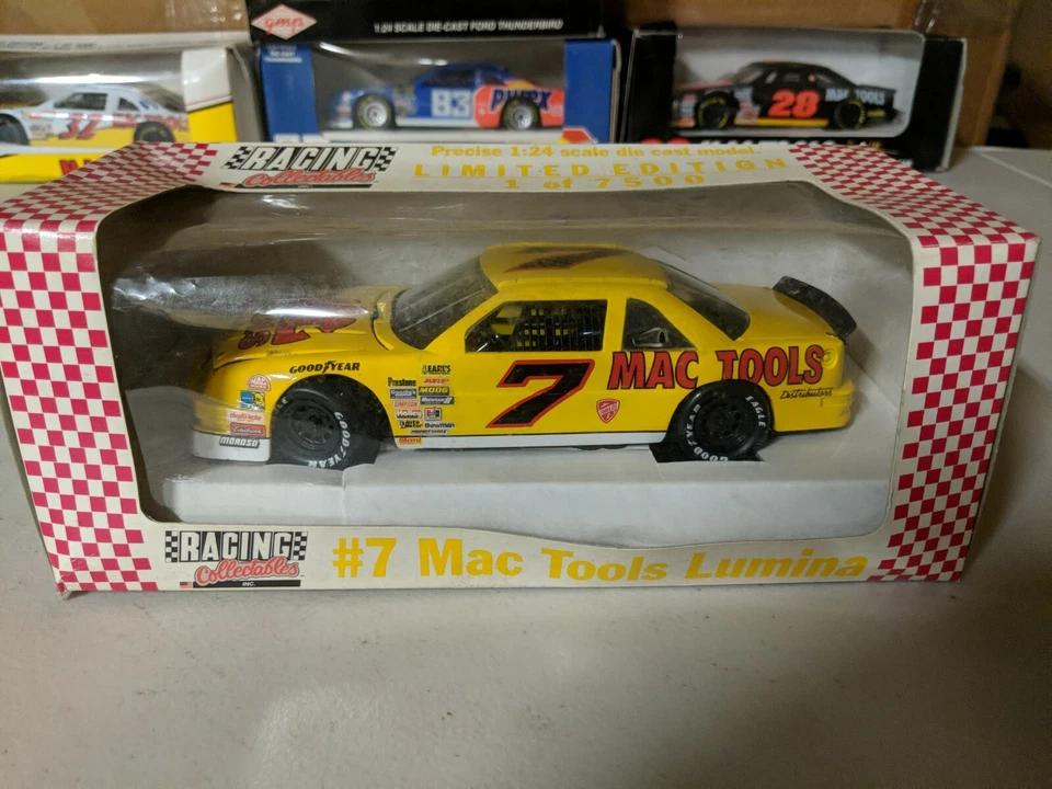 Racing Collectables 1992 escala fundida a presión 1:24 edición limitada 1 de 7500 #7 ~~ #1 k Foto 1 de 1