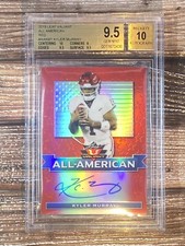 2019 Leaf Valiant Kyler Murray All American Red Rookie Auto RC 1/1 BGS 9.5/10