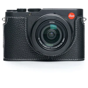 Handmade Genuine Leather Camera Half Cover Case For Leica D-LUX8 High Quality - Picture 1 of 20