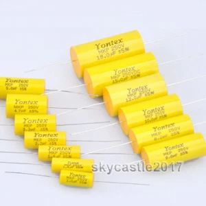 2pcs 250V 12uF-22uF Speaker Frequency Divider Crossover Non-Polarity Capacitor - Picture 1 of 10